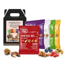 견과공장 견과류 답례품 하루견과 5종 5봉 (다섯가지 색다른 맛), 1개, 답례품 하루견과 다섯가지맛 5봉