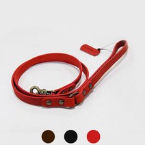 신나라-닷컴_펫마운트 가죽 리드줄 15mm (색상랜덤) 산책 강아지 애견 리드 애완견_ tlsskfk, 신-컴-선택사항없습니다