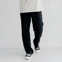 남자 바지 여름 일자 팬츠 베이직 통넓은 롱 와이드 슬랙스