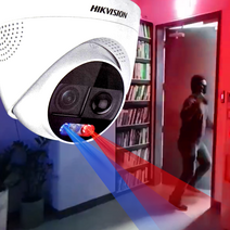 하이크비전 DS-2CE72DFT-PRIXOF 3.6MM 실내 적외선 돔 CCTV 카메라 녹화기세트, 카메라1대(케이블10M아답터)