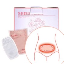 그날 생리 불편함 완화 붙이는 핫팩 쓰담패치 30매입, 4박스