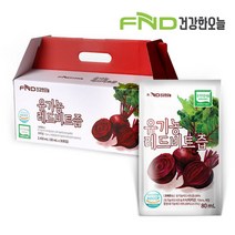 FND건강한오늘 유기농 레드비트즙 30p, 1개, 80ml
