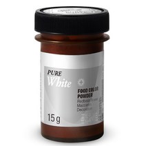 브레드가든 아이싱칼라 식용색소 파우더 퓨어화이트, 15g, 1개
