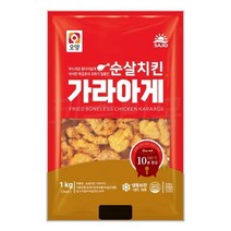 프리미엄 오양 순살치킨 가라아게 1kg, 1개