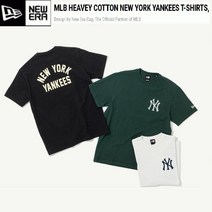 뉴에라 MLB 헤비 코튼 뉴욕 양키스 반팔 티셔츠 모음 13086576 13086577 13086578