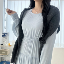 투디 여리 코튼 캉캉 레이어드 롱원피스 국내제작 4color