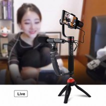 고프로 모니터 마이크 핫슈 연장 마운트 홀더 그립 L, 상세페이지 참조
