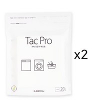 비건 친환경 시트세제 탁프로 1장 5g 20매 총 100g, 2개, 20매입
