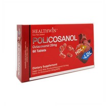 헬스윈 폴리코사놀 33.4mg 옥타코사놀 20mg 60정 2팩 HealthWin Policosanol