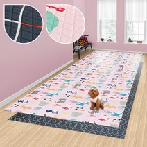 고양이 강아지매트 변려견 애완견 대형 애견매트 586111EA, 상품선택, 라임블루 대