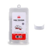 잇템샵 투명 네일팁 연장 네일아트 손톱연장 말랑이팁 초보자용 네일아트 프렌치, 50개입(투명)