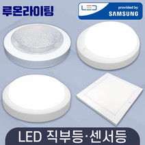 루온라이팅 LED 센서등 직부등 현관 복도 계단 베란다 센스등, D. 센서등 벨벳아이스커버 주광색