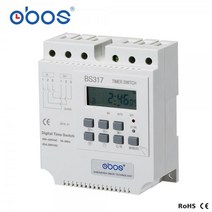 아름다운 좋은 품질 신용 380V 25A 삼상 타이머 스위치 전자 릴레이 하루/주간 16 번 on/off, AC380V 25A