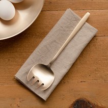 놋담 [놋담] 방짜유기 서빙 포크, 단품없음, 1개