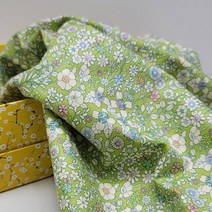 원단style 소폭 면20수나염 데이지 3color [A42-111], 그린