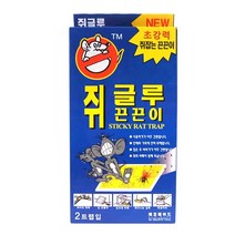 쥐글루 끈끈이 2트랩입 플라스틱형, 5개