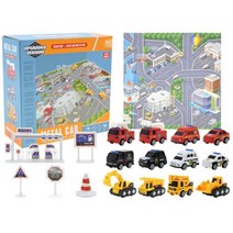 크리스마스 어드벤트 자동차 장난감 캘린더 2023, D