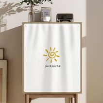 옷장 선반 가리개 책장 커튼 가림막 일체형 벨크로타입