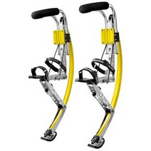 점핑 점프 슈즈 다이어트 하체운동 높이뛰기 성인용, 옐로우 성인 70KG-90KG