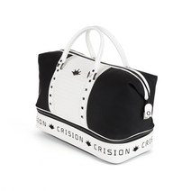 크리션 베리에이션 골프백 보스턴백 골프가방 화이트 블랙