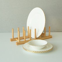 헤이케일라 키친 원목 접시꽂이, 4개