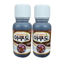 아쿠도 50mlx2개 바실루스 미생물 식물 영양제 비료 FMC코리아 루핸스 독일산, 2개