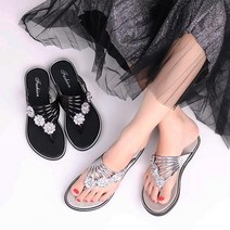 슬리퍼 숙녀 여름 샌들 PVC 플랫 바닥 레저 홀리데이 비치 플러스 사이즈 젤리 2 여성, Champagne+39