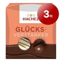 Hachez 하세스 독일 직배송 선물용 초콜릿 모음 박스 40g Glucks verstarker schokolade, 3팩