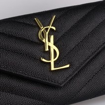 세인트로렌 [SAINT LAURENT] 엔벨롭 여성 카드 지갑 414404 BOW01 1000