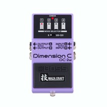 BOSS DC-2W WAZA CRAFT Dimension C 디멘션 코러스 기타 이펙터