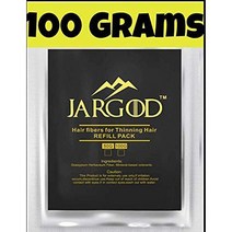 새치커버틴트 스틱 컨실러 쿠션 흑채 100 헤어 빌딩 섬유 기존 병 리필 필러 JARGOD미디엄 브라운의 가는 모발용, 검은 색