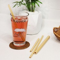 NPE 천연 대나무 빨대 밤부 나무 스트로우 15cm 세척솔, 사이즈:세척솔