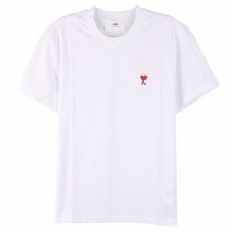 [아미] [명품] 미니하트 반팔티셔츠 화이트 BFUTS001 724 100 BFUTS001
