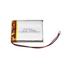 JP [KC인증]리튬 폴리머 3.7V JP653442 900mAh, 1개
