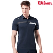 윌슨 남성 반팔티셔츠 카라티 5217 M네이비 단체복