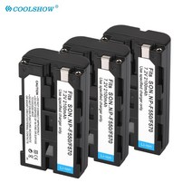 카메라 호환 충전 보조 배터리 npf550 npf570 npf970 np f550 f570 f330 np f970 f770 f960 2100mah 소니 ccd sc55, 배터리 1개