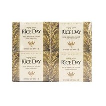 [SJ] 라이온 라이스데이 비누 윤 100g 4개입 쌀겨 오일 ( SJ 42000EA ), 본상품