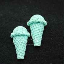 몰드비 아이스크림 콘 2구 실리콘 수제 몰드