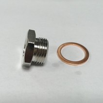 자동차 액세서리 M18 커넥터 Gsket 배기 O2 산소 센서 스페이서 감속기 어댑터 M12x 1.25 x 1.5