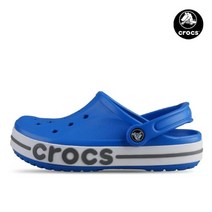 크록스 바야밴드 클로그 남자 여성 슬리퍼 샌들 브라이트 코발트 205089-4JO