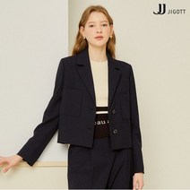 JJ지고트 JJ.ro 레터링 테이프 테일러드 재킷 GN3M0JK91