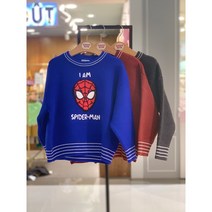 코코리따 아동 남아 마블 어벤저스 스파이더맨 캡틴 아메리카 아이언맨 스웨터 맨투맨 티셔츠 CEKA21WM1 NC강서점