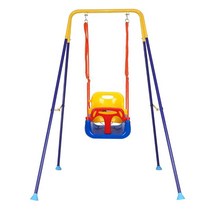 파라솔 야외 문틀 가정용 해먹 그네봉 설치 캠핑 공중 야외 그네의자 야외 그네의자, 1.55m 거치대(그네+뛰기) 그린+매트