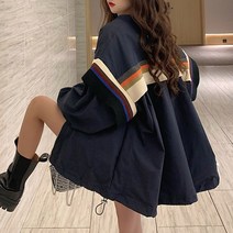 퀸앤조이 제시카 니트라인 야상점퍼