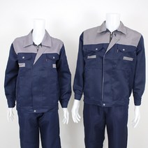 봄 가을 단체 근무복 작업복 현장 노가다복, 춘추근무복상의, XL, XL