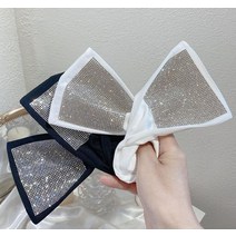 당고머리 밴드 큐빅 똥머리 헤어끈 올림머리 머리끈