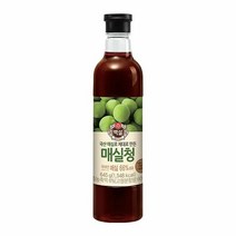 cj 백설 매실청 645g 탕비실 사무실 손님접대 후식 디저트 건강음료 피로회복 학원, 1개
