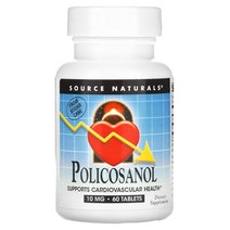 소스 내추럴스 폴리코사놀 20mg 60정, 10mg