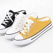 더힐 캔버스 여성스니커즈 여성운동화 블로퍼 3.5cm 3color sjcnk B21