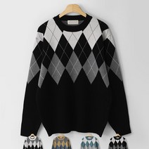 RNP 아가일 라운드니트 (MDKN841DG)